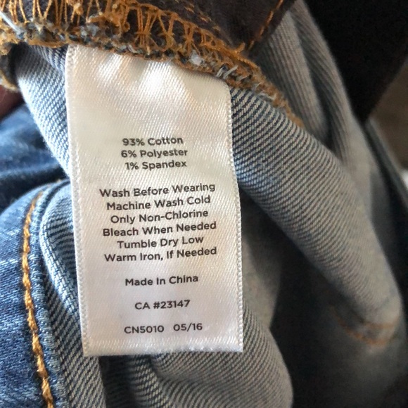 Women’s size 8P talbots flawless five pocket slim ankle bluejeans - Picture 6 of 8